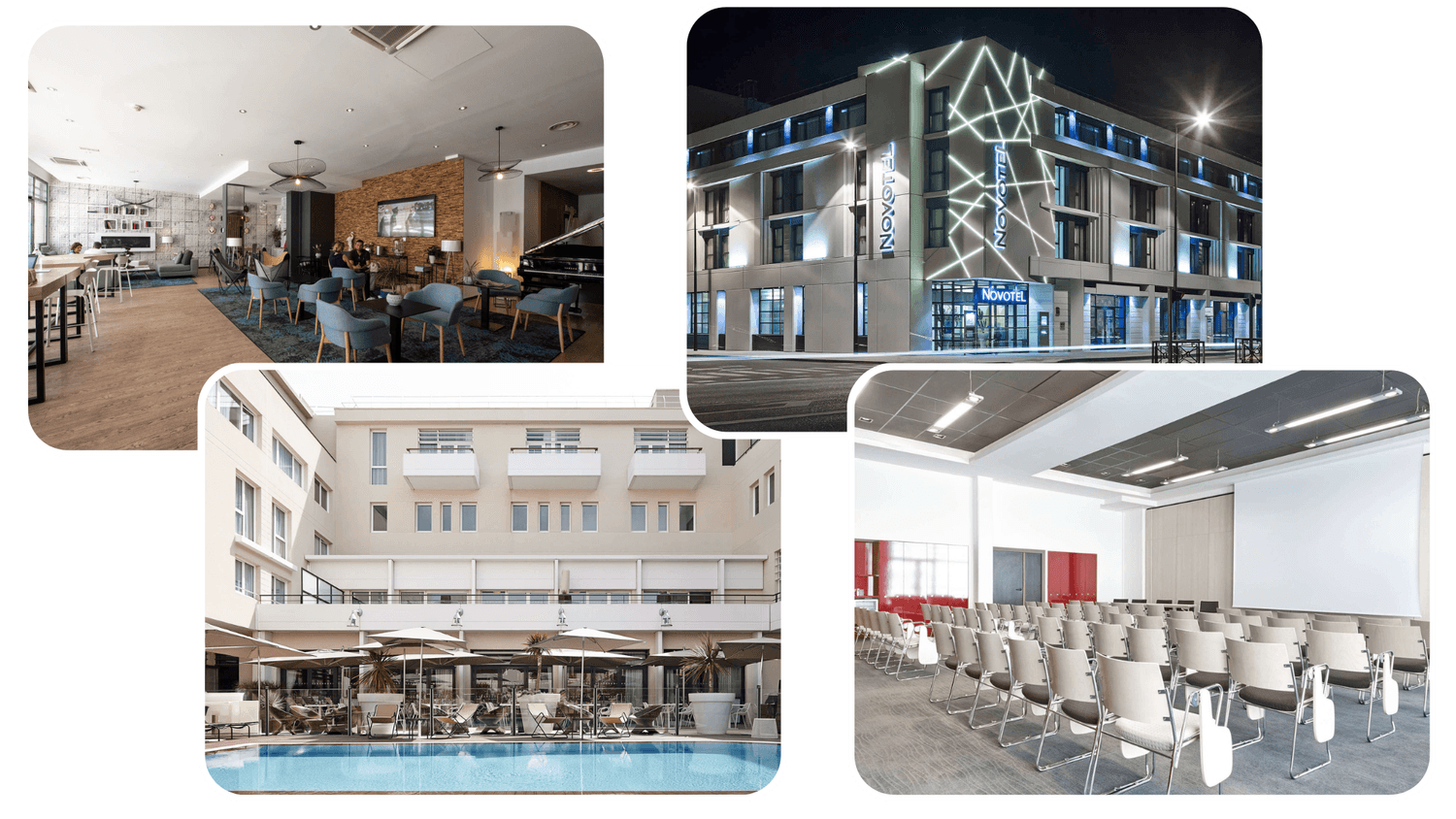 Novotel Avignon Centre, vues du lieu